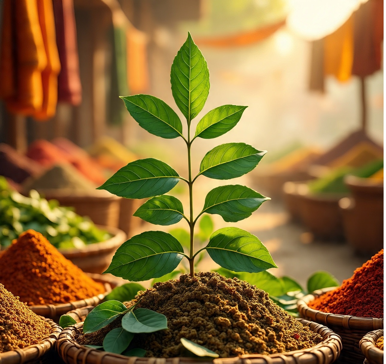 Ayurveda herbs and clinic at VividAshram